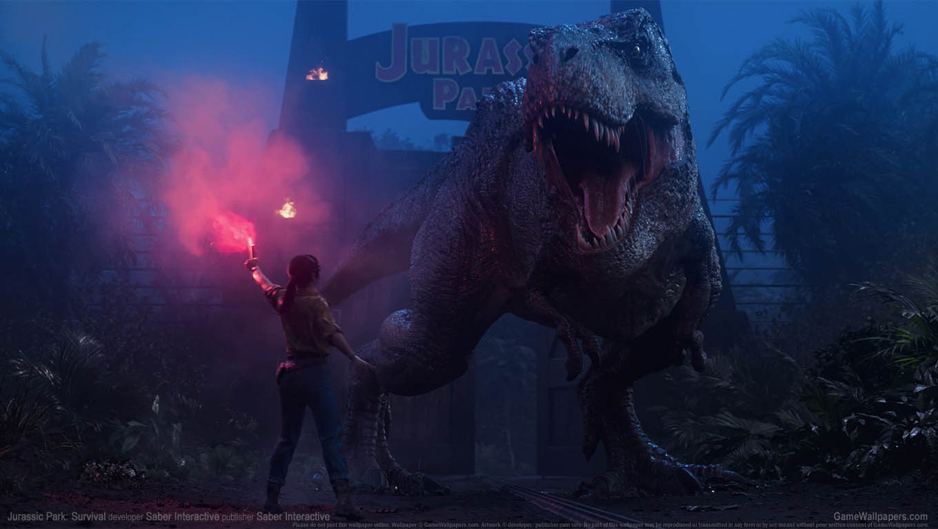 Jurassic Park: Survival achtergrond 01 1360x768