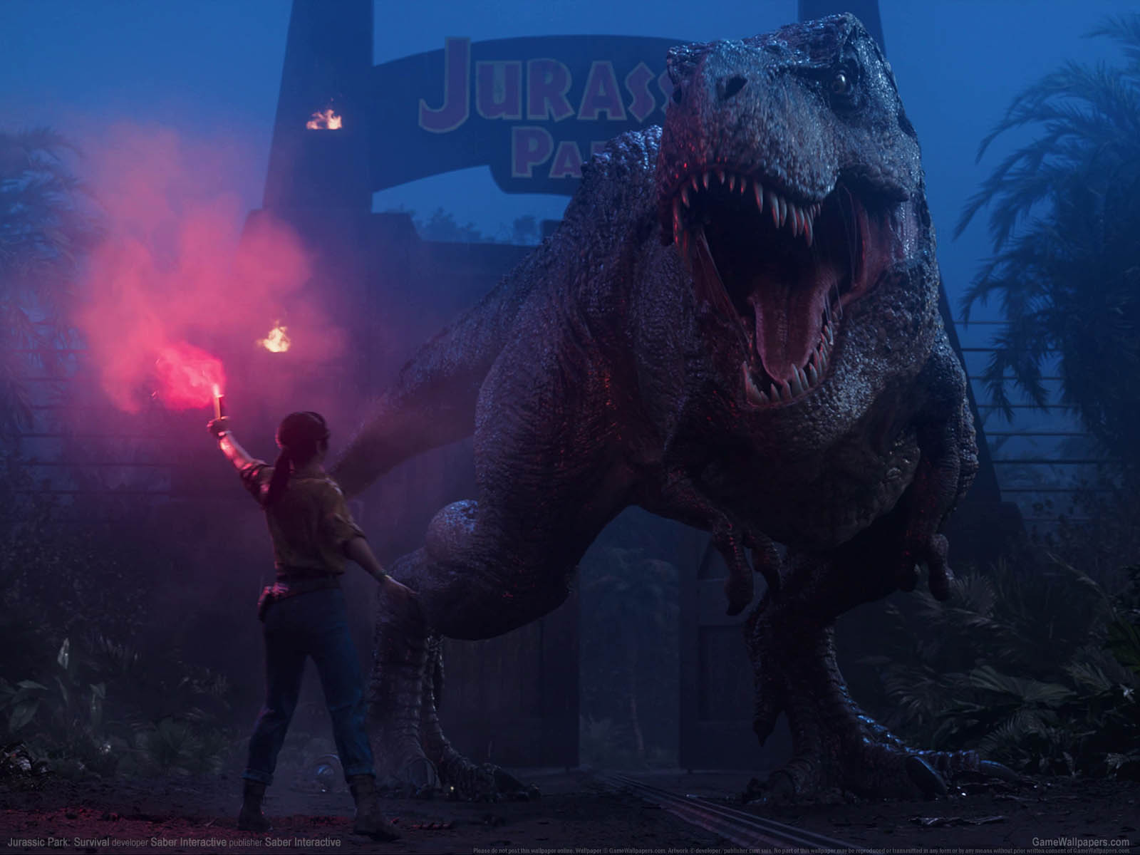 Jurassic Park: Survival achtergrond 01 1600x1200