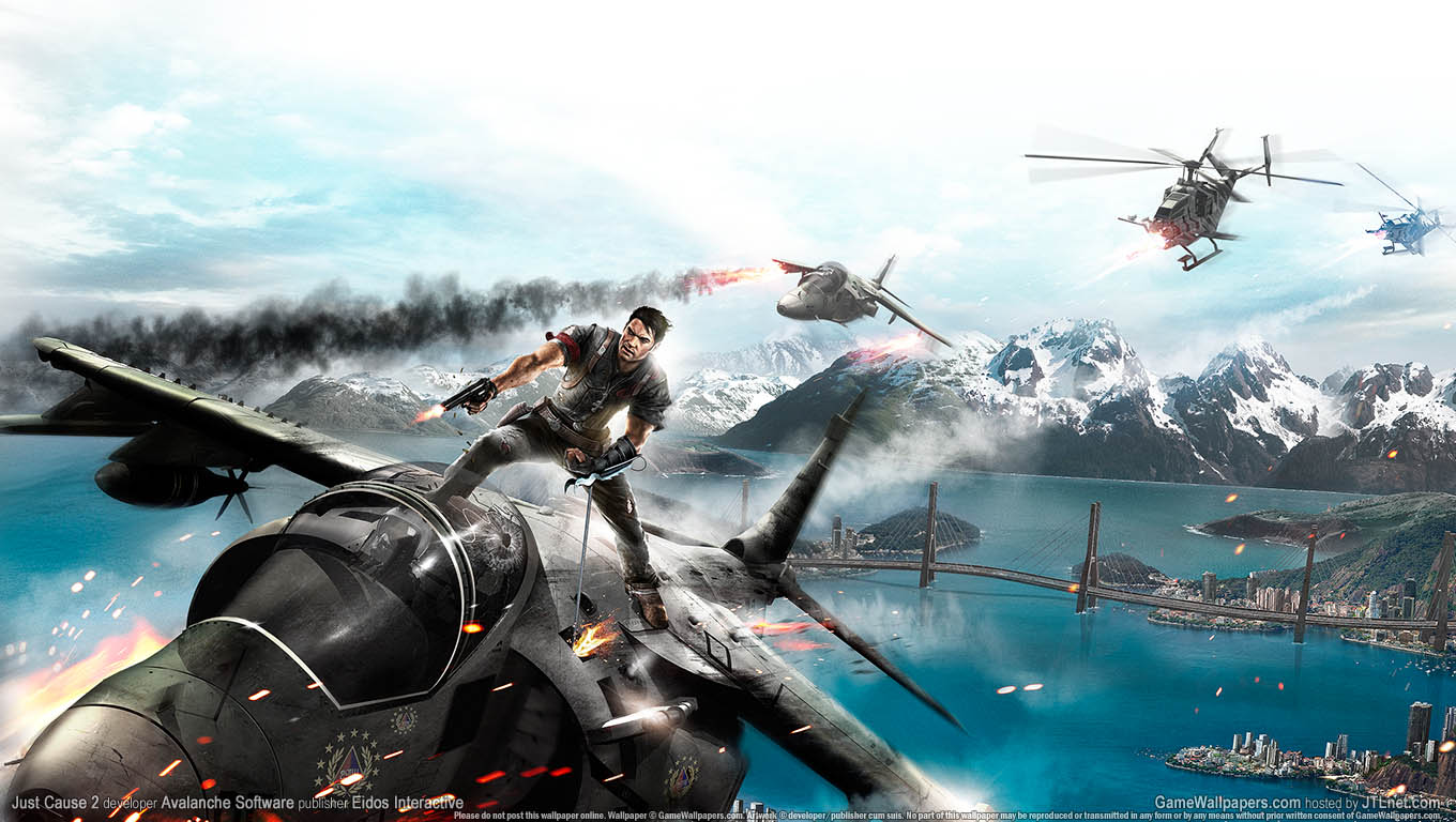 Just Cause 2 wallpaper 03 1360x768