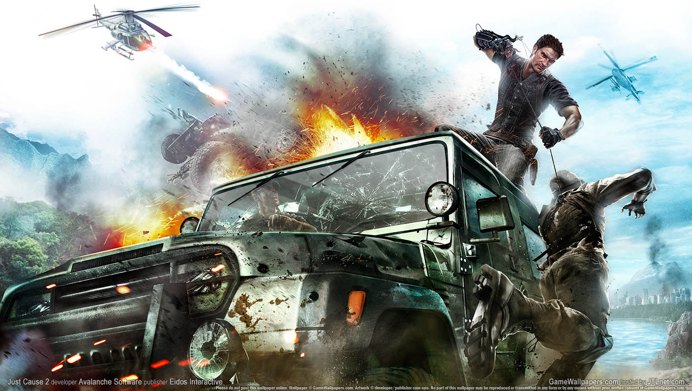 Just Cause 2 wallpaper 04 1360x768