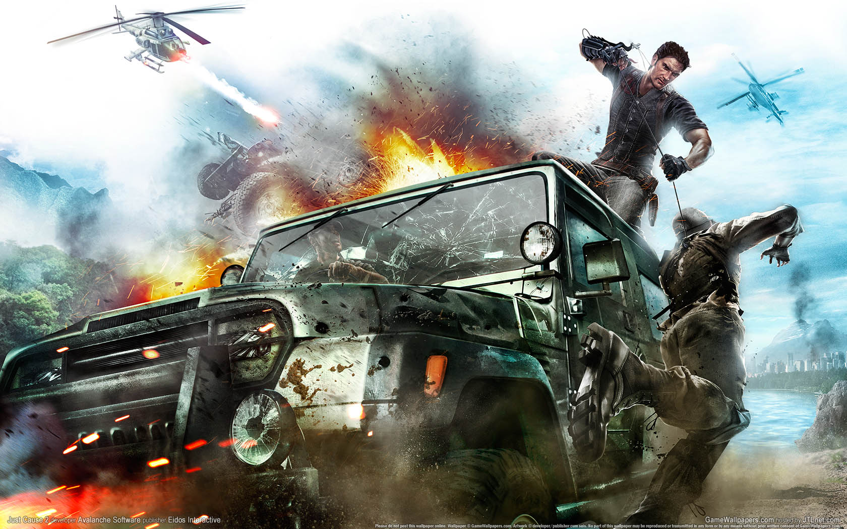 Just Cause 2 wallpaper 04 1680x1050