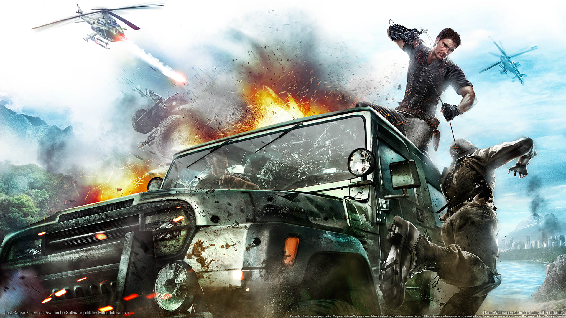 Just Cause 2 fond d'cran 04 1920x1080