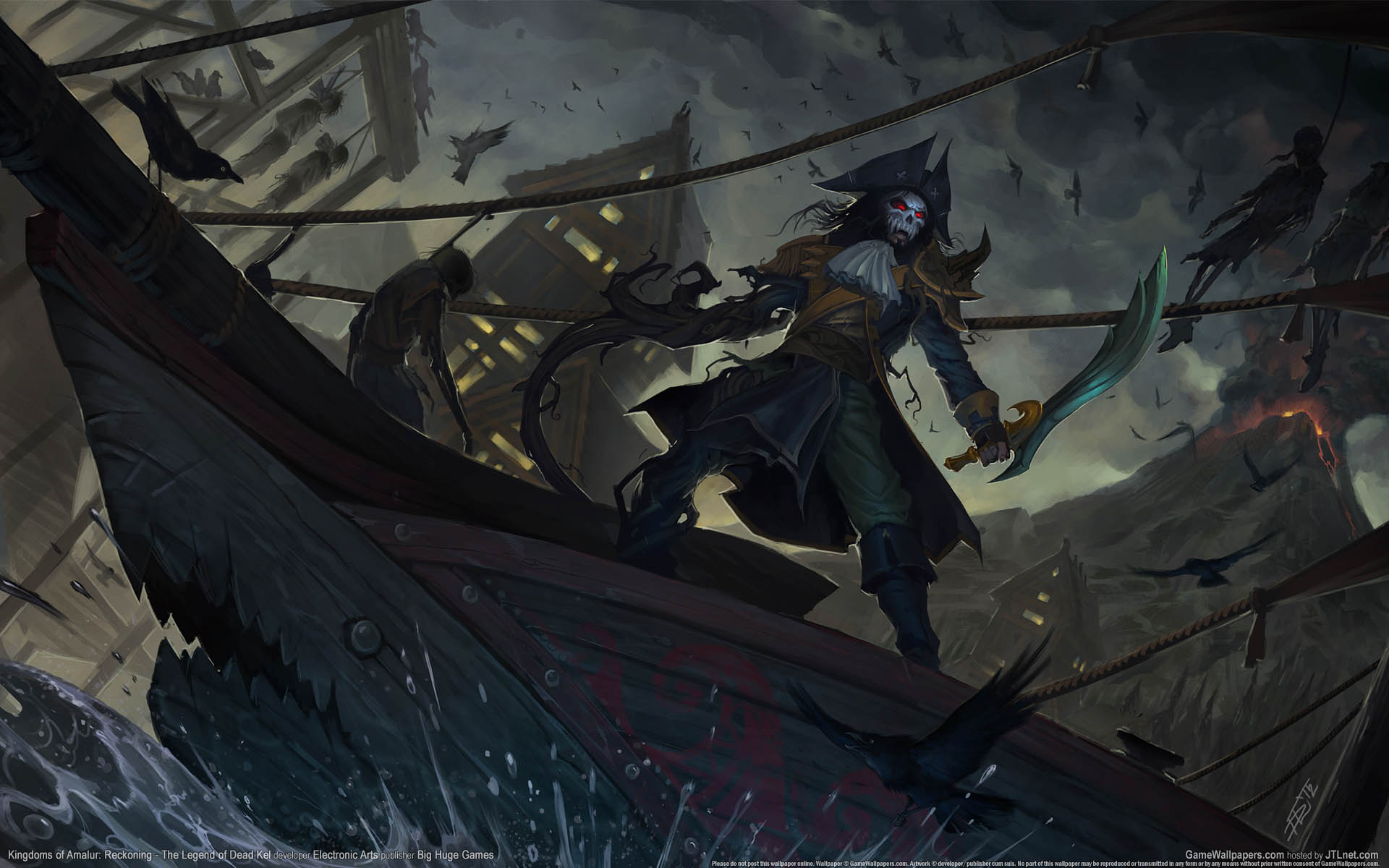 Kingdoms of Amalur: Reckoning - The Legend of Dead Kel achtergrond 01 1920x1200