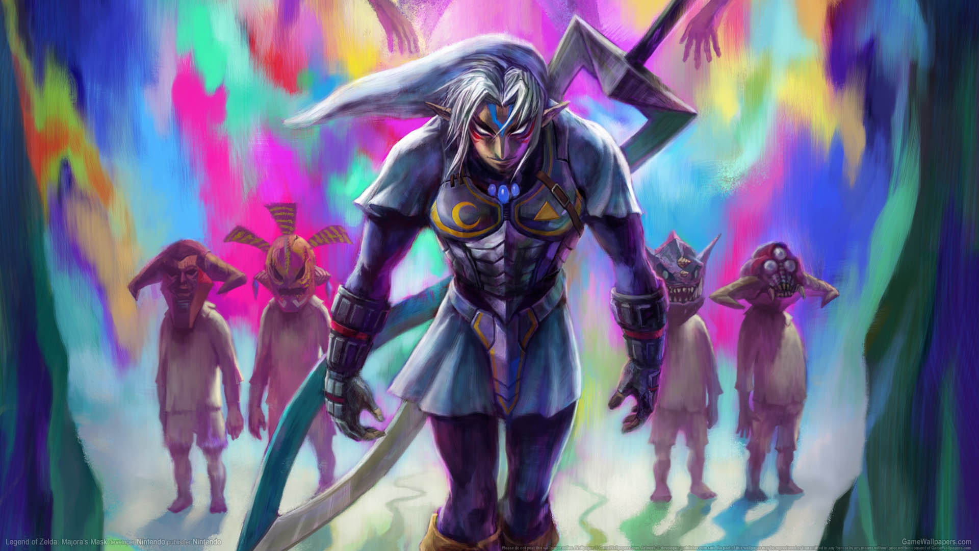 Legend Of Zelda Majoras Mask Wallpapers Or Desktop Backgrounds