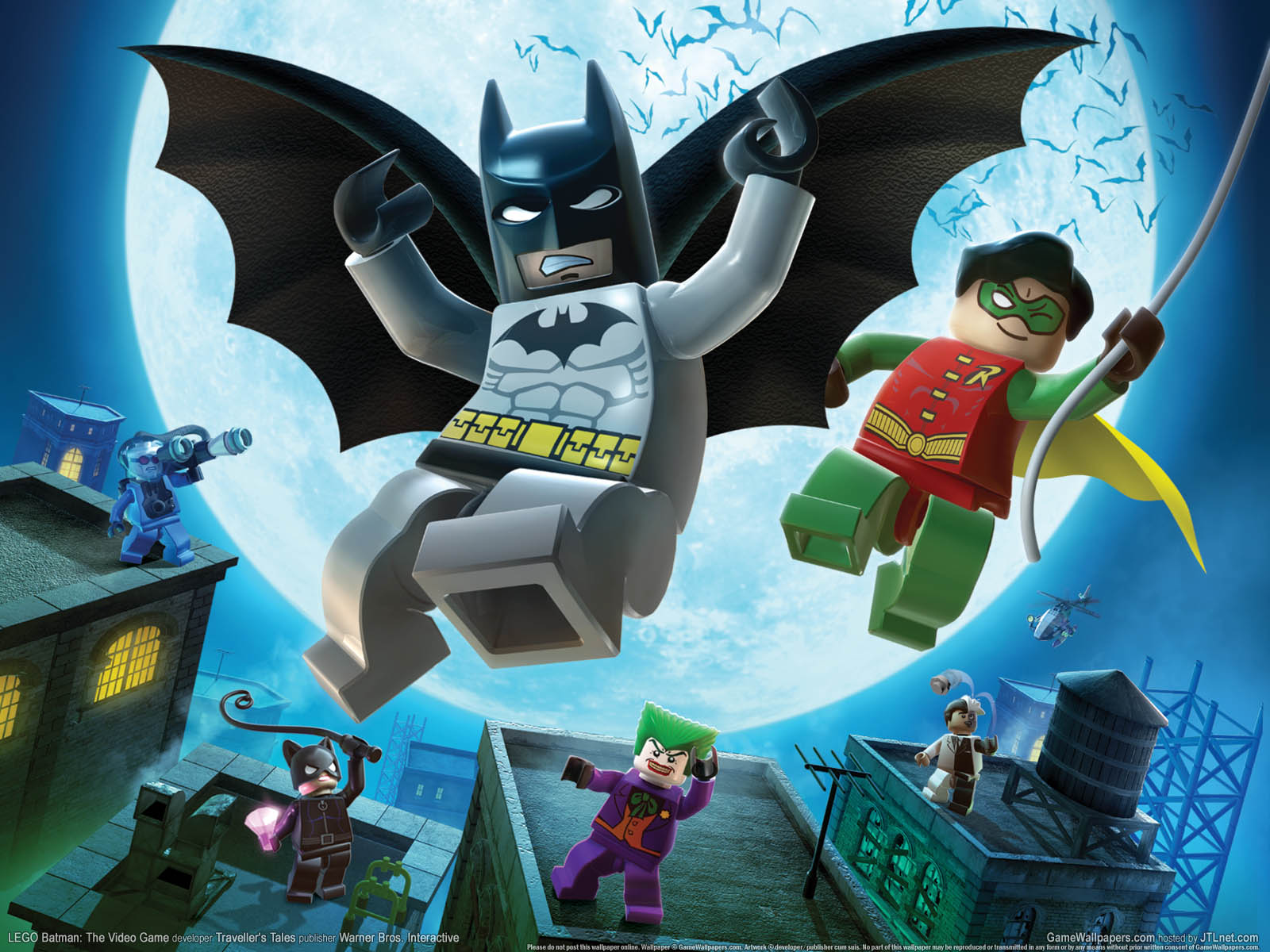 LEGO Batman: The Video Game achtergrond 01 1600x1200