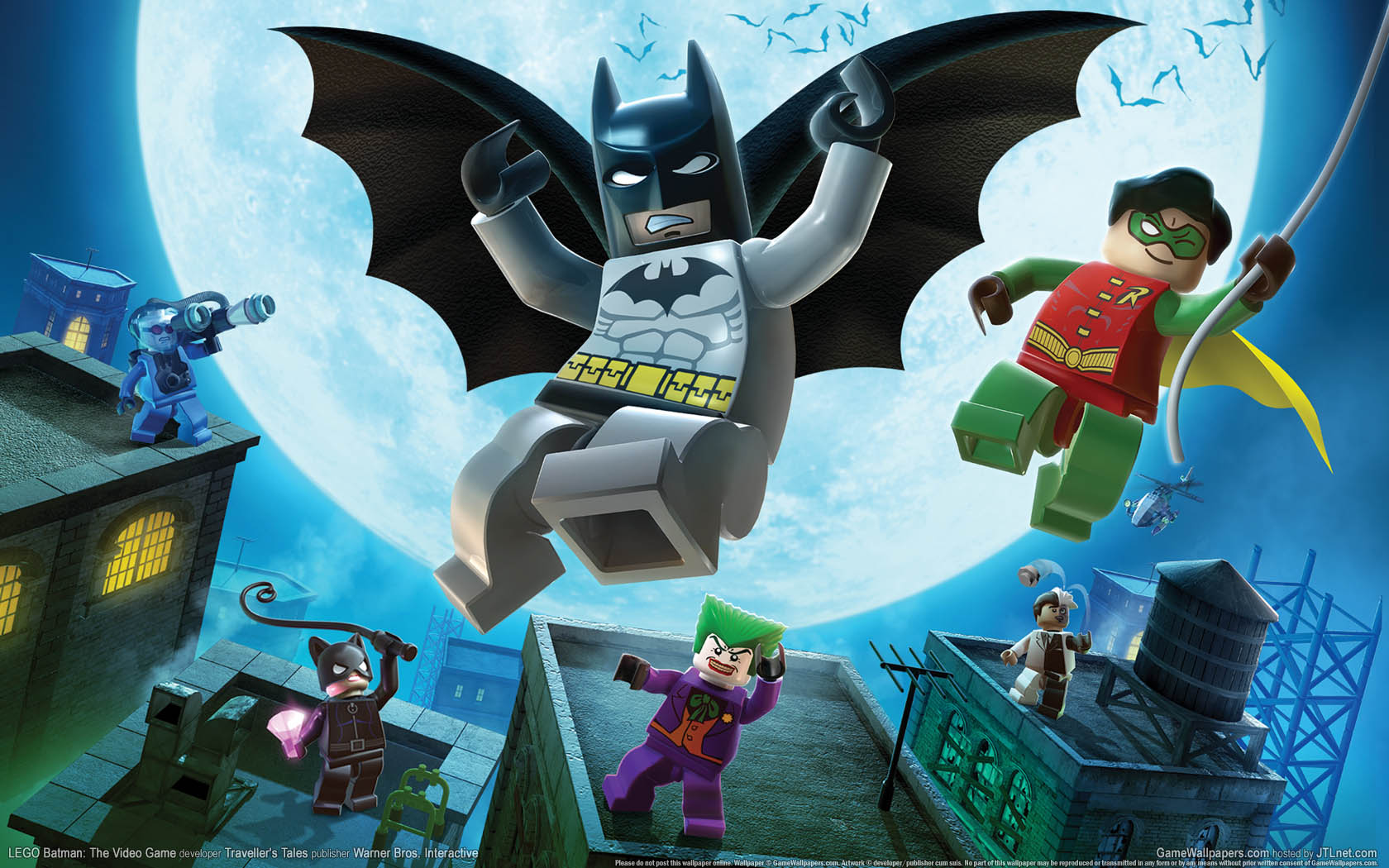 LEGO Batman: The Video Game achtergrond 01 1680x1050