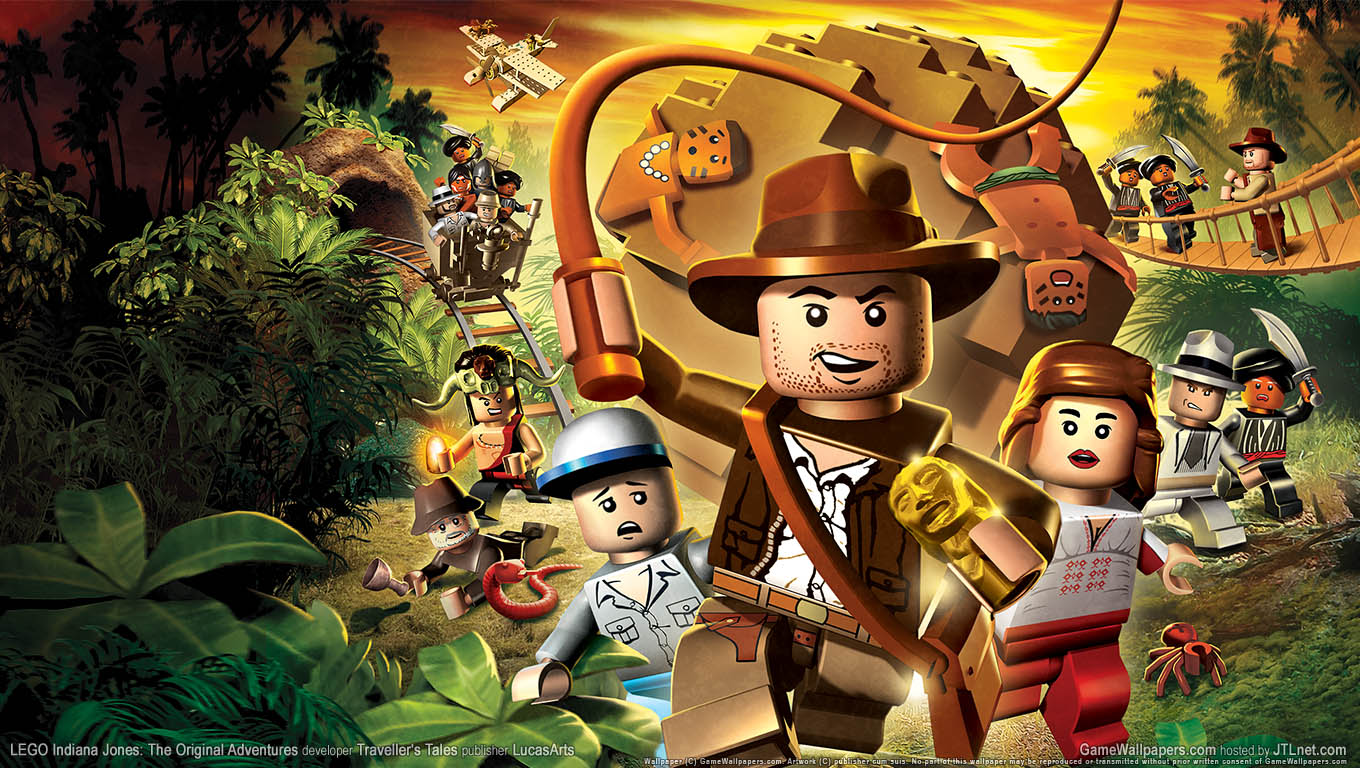 LEGO Indiana Jones: The Original Adventures wallpaper 01 1360x768