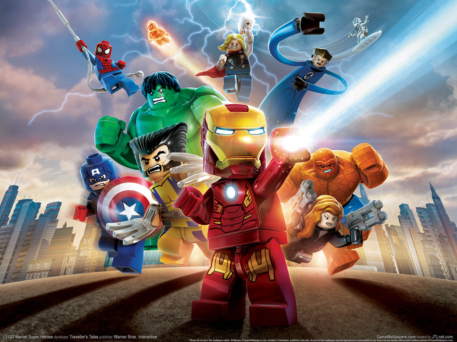 LEGO Marvel Super Heroes achtergrond 01 1600x1200