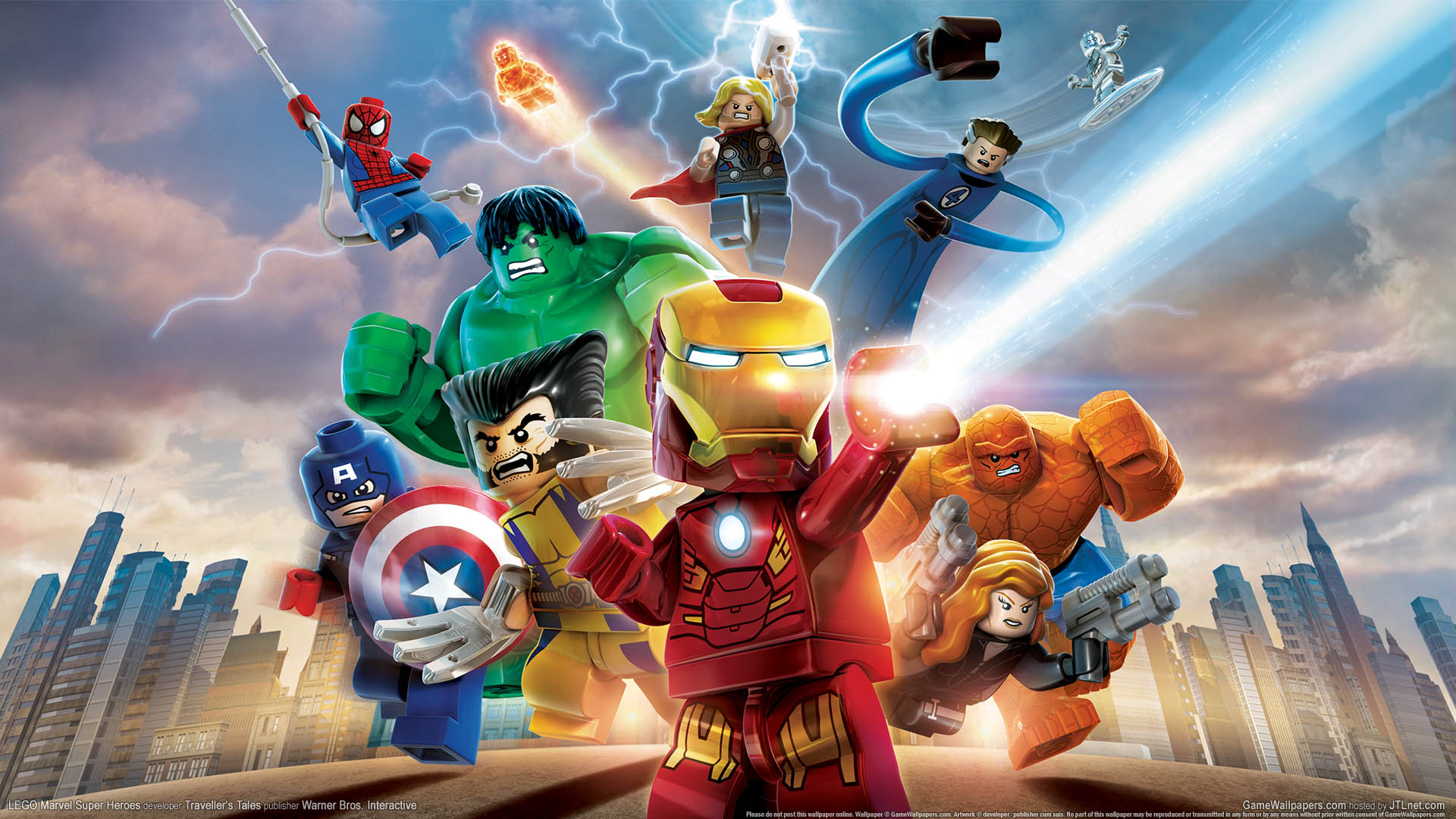 LEGO Marvel Super Heroes wallpaper 01 1920x1080