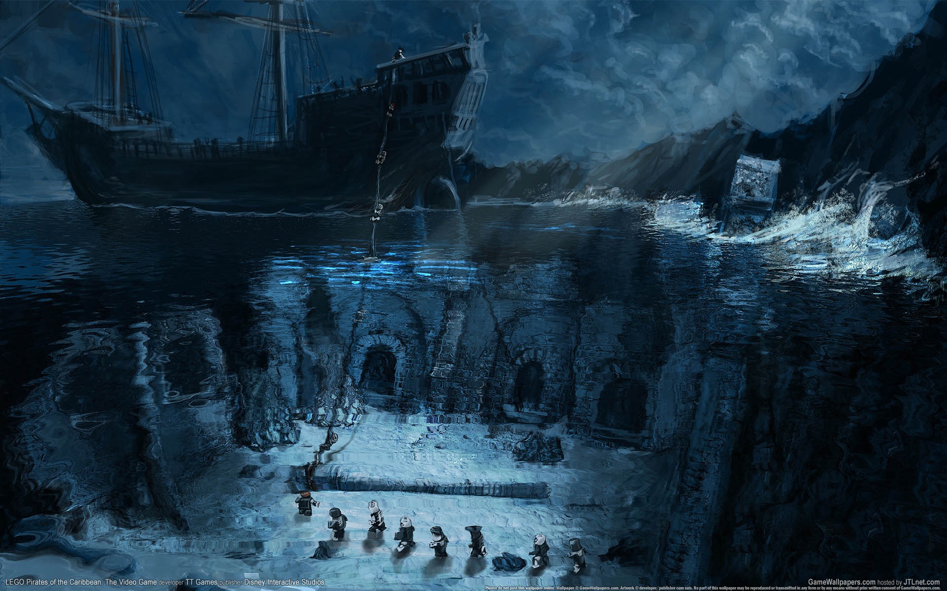 LEGO Pirates of the Caribbean: The Video Game wallpaper 01 1920x1200