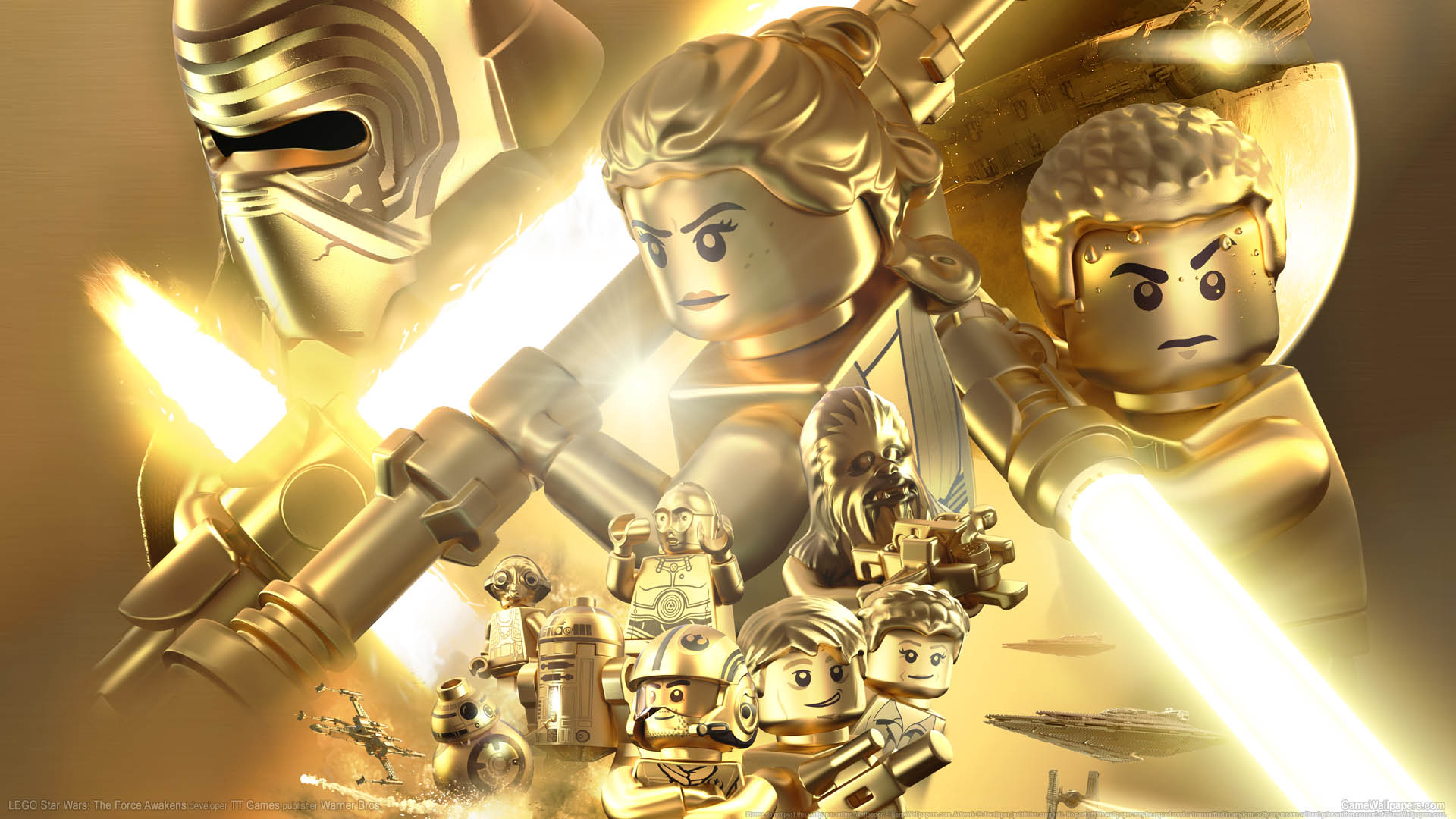 LEGO Star Wars: The Force Awakens fond d'cran 02 1920x1080