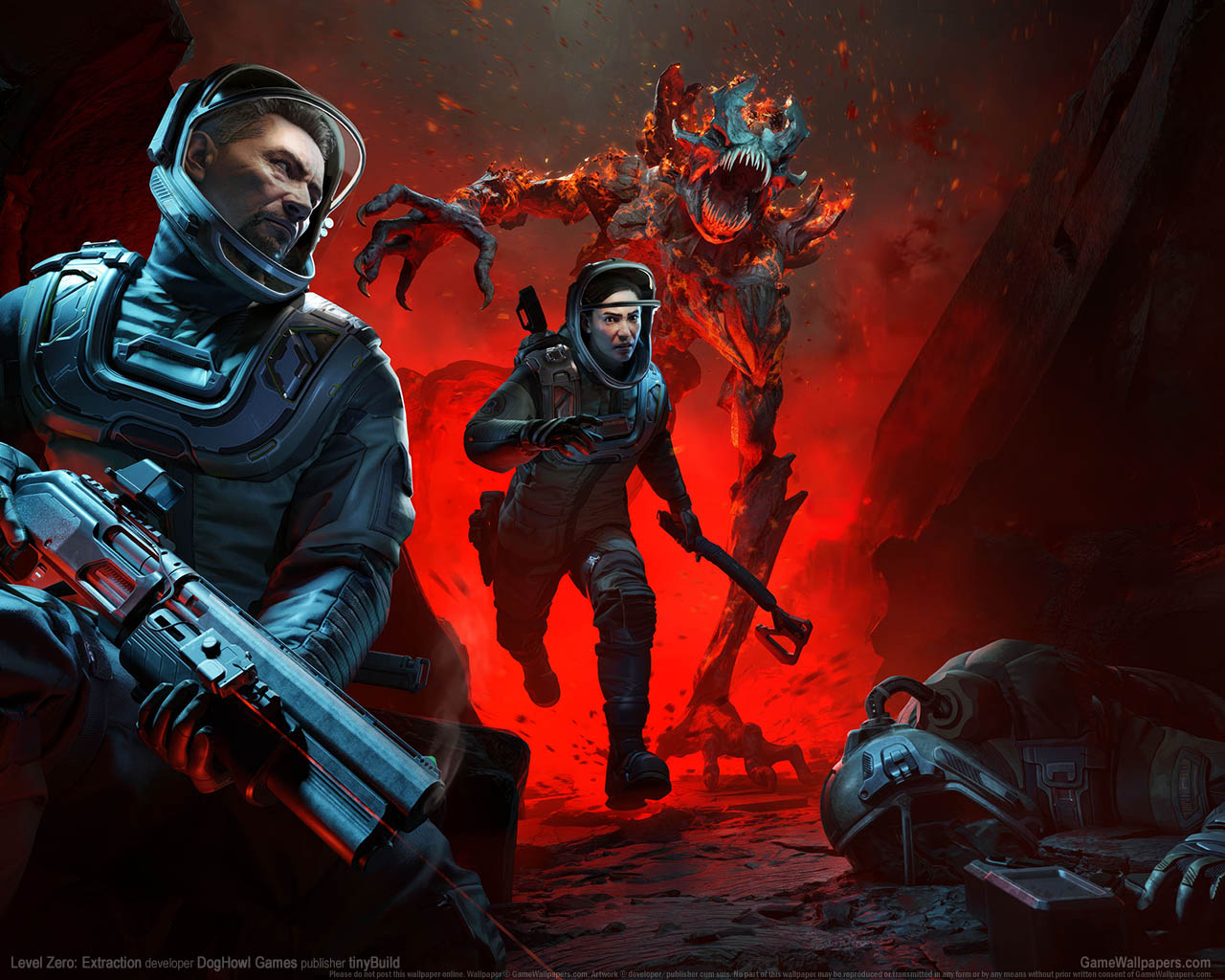 Level Zero: Extraction wallpaper 01 1280x1024