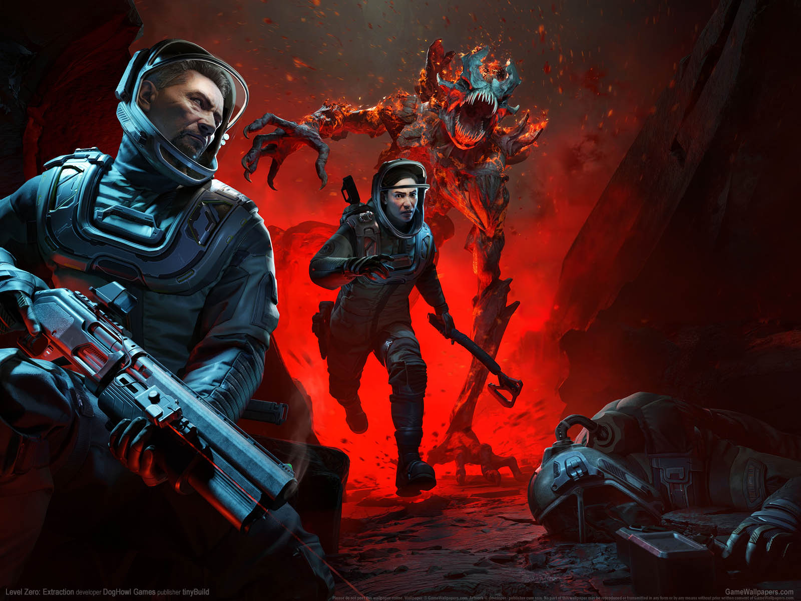 Level Zero: Extraction wallpaper 01 1600x1200