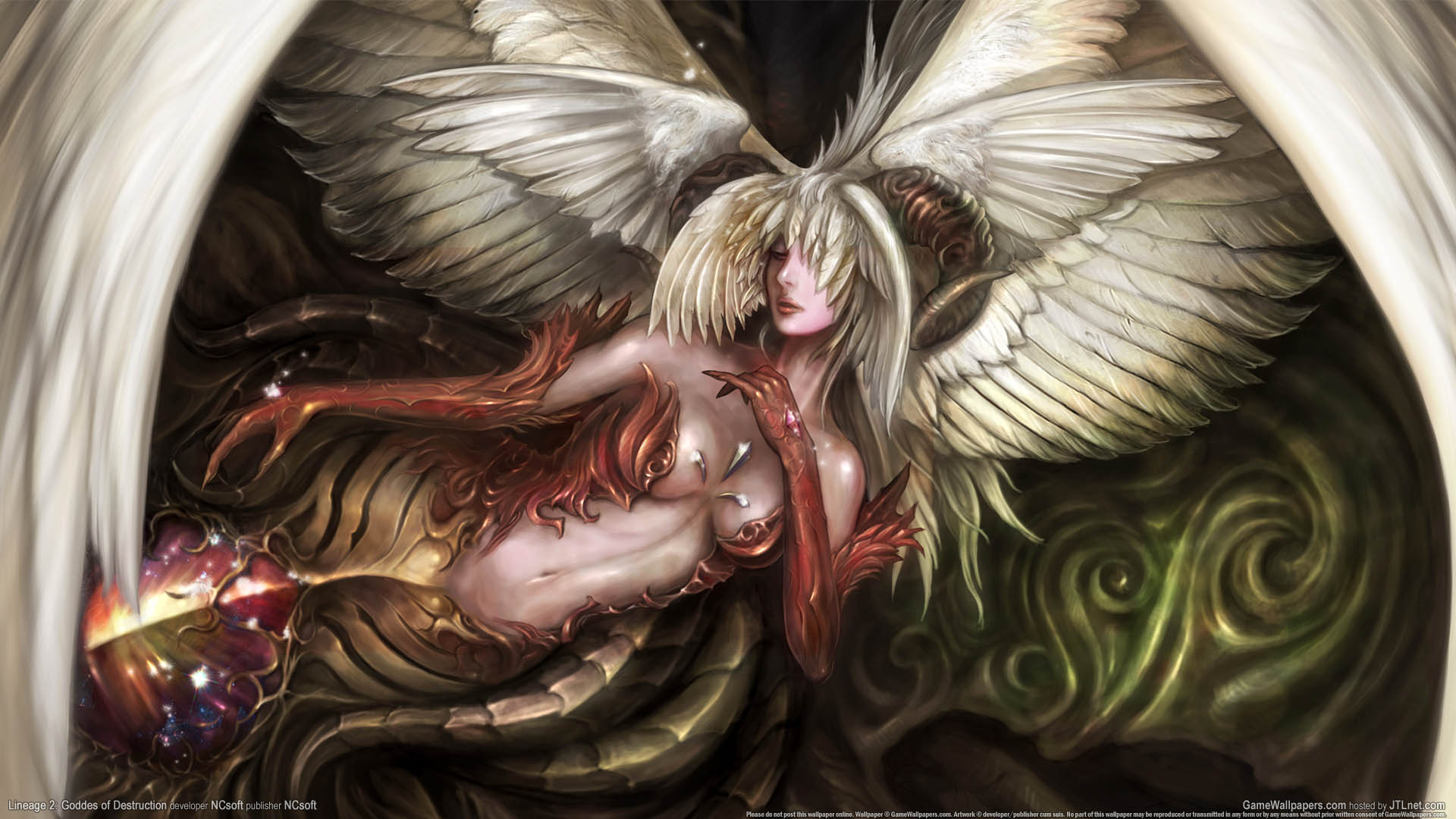 Lineage 2: Goddes of Destruction fondo de escritorio 02 1920x1080