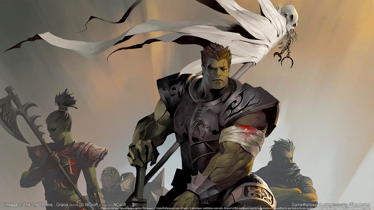 Lineage 2: The 2nd Throne - Gracia achtergrond 01 1280x720