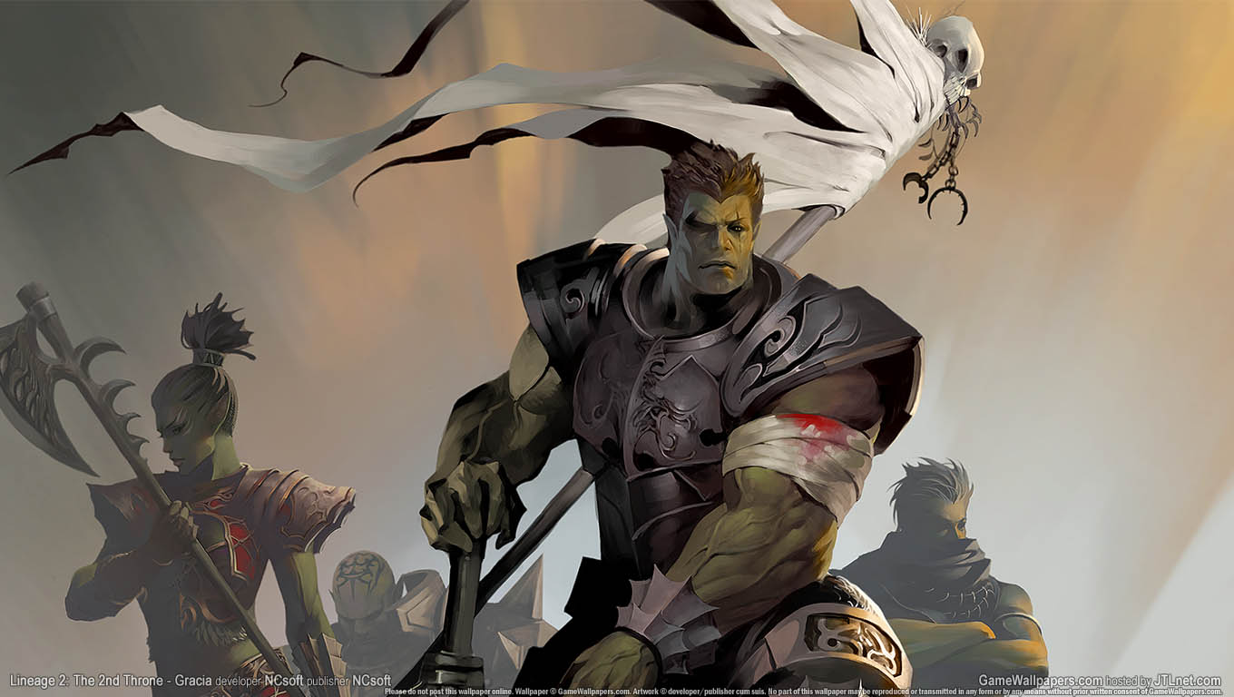 Lineage 2: The 2nd Throne - Gracia achtergrond 01 1360x768