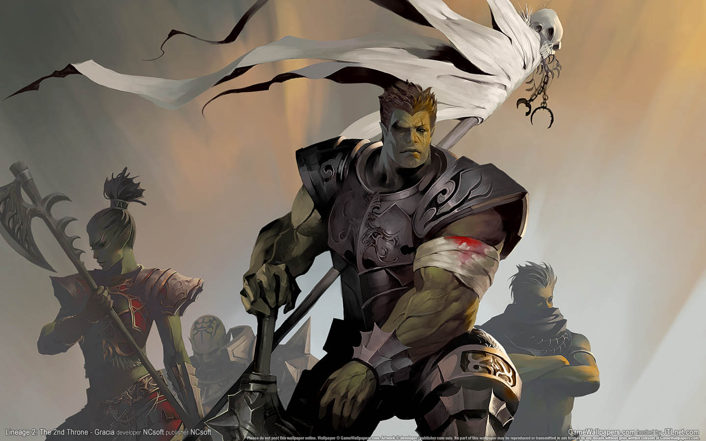 Lineage 2: The 2nd Throne - Gracia achtergrond 01 1440x900