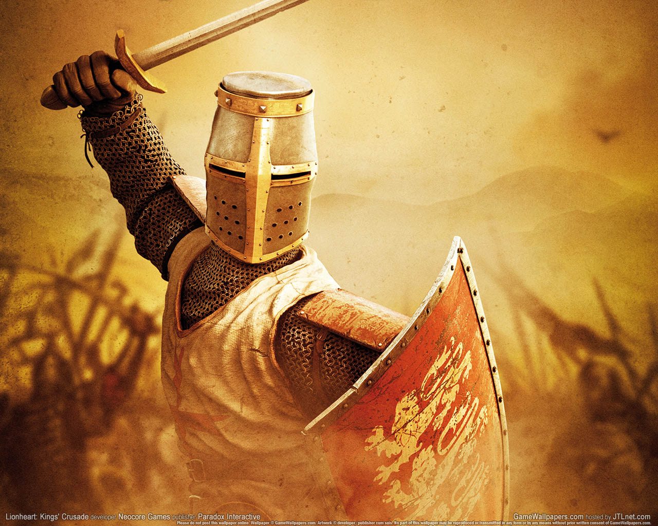 Lionheart: Kings' Crusade achtergrond 01 1280x1024