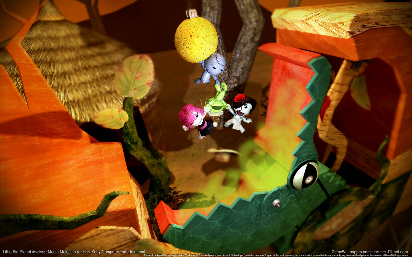 Little Big Planet achtergrond 03 1440x900