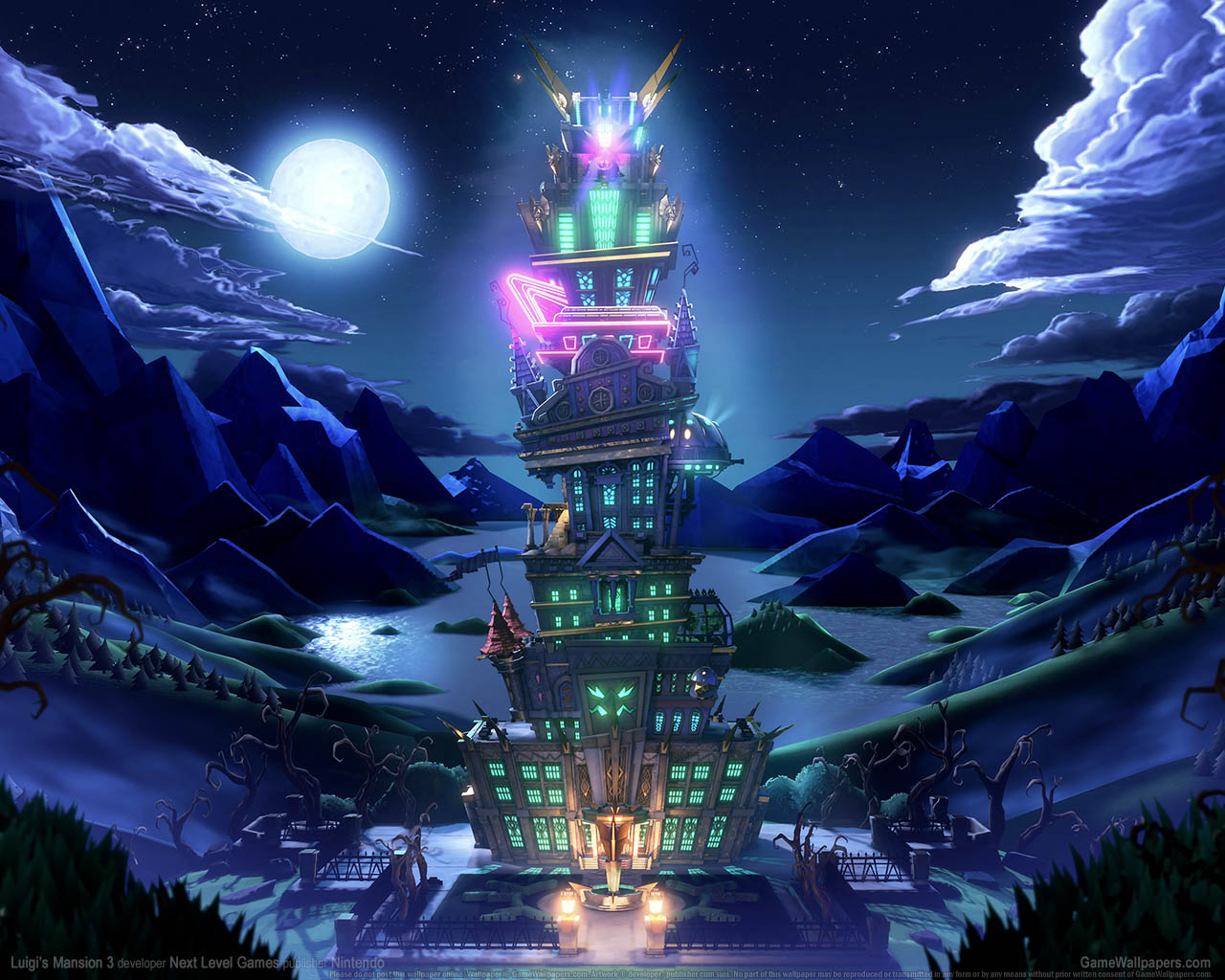 Luigi's Mansion 3νmmer=01 fond d'cran  1280x1024