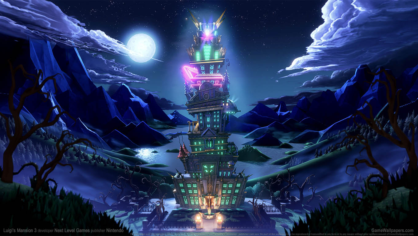 Luigi's Mansion 3 achtergrond 01 1360x768