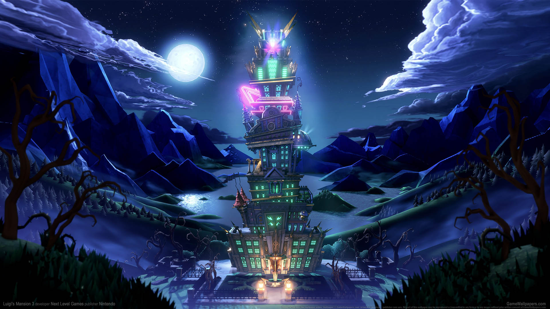 Luigi's Mansion 3 achtergrond 01 1920x1080