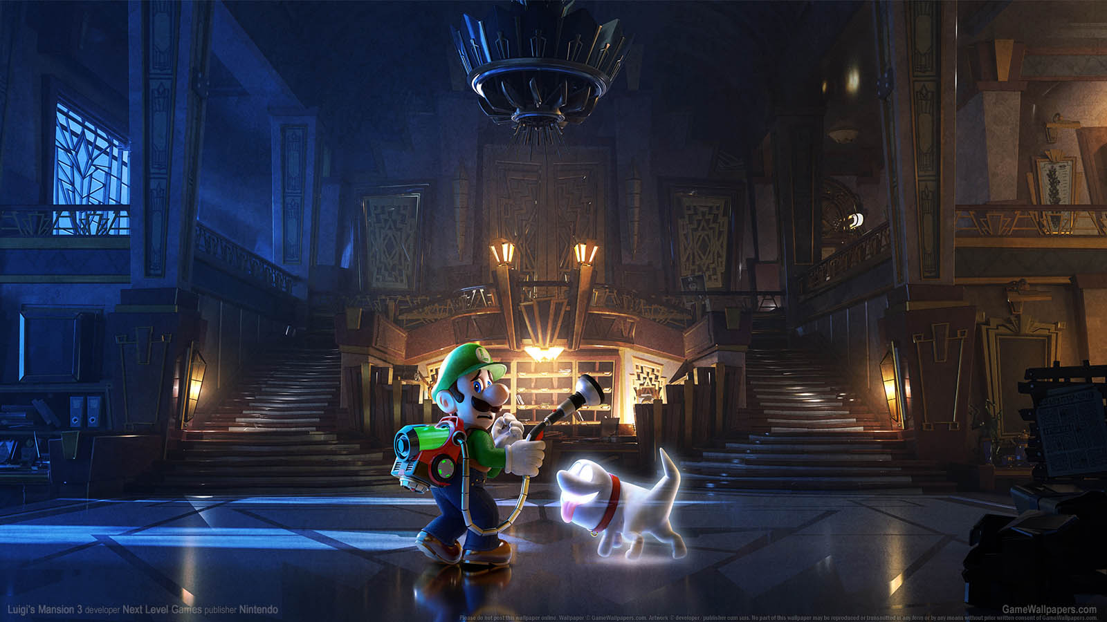 Luigi's Mansion 3 fond d'cran 02 1600x900