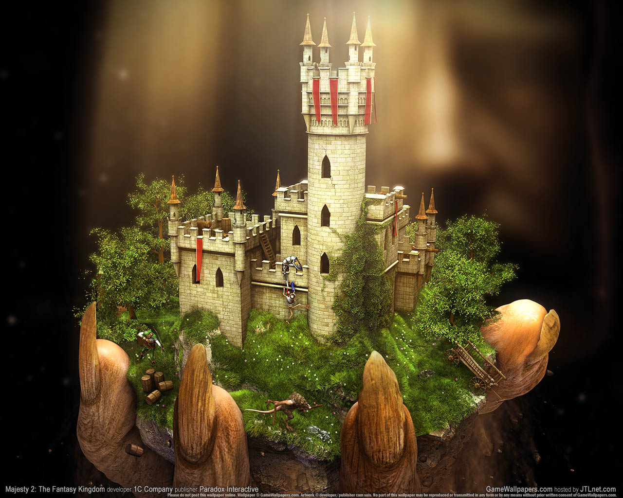 Majesty 2: The Fantasy Kingdom Sim Hintergrundbild 02 1280x1024