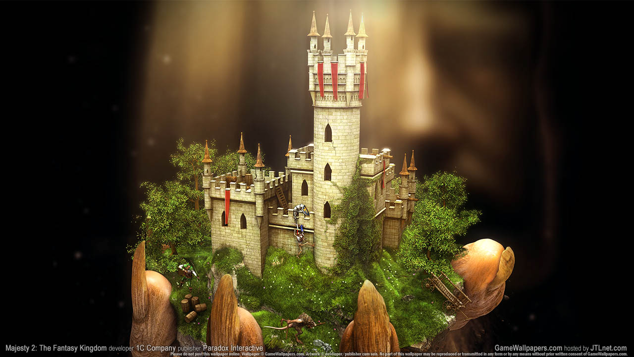 Majesty 2: The Fantasy Kingdom Sim achtergrond 02 1280x720
