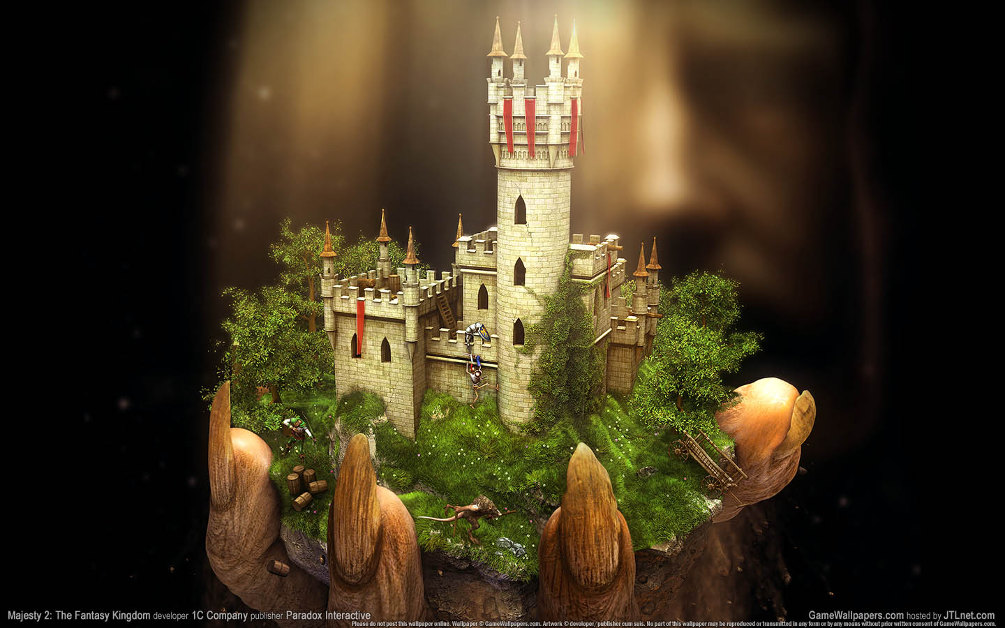 Majesty 2: The Fantasy Kingdom Sim achtergrond 02 1440x900