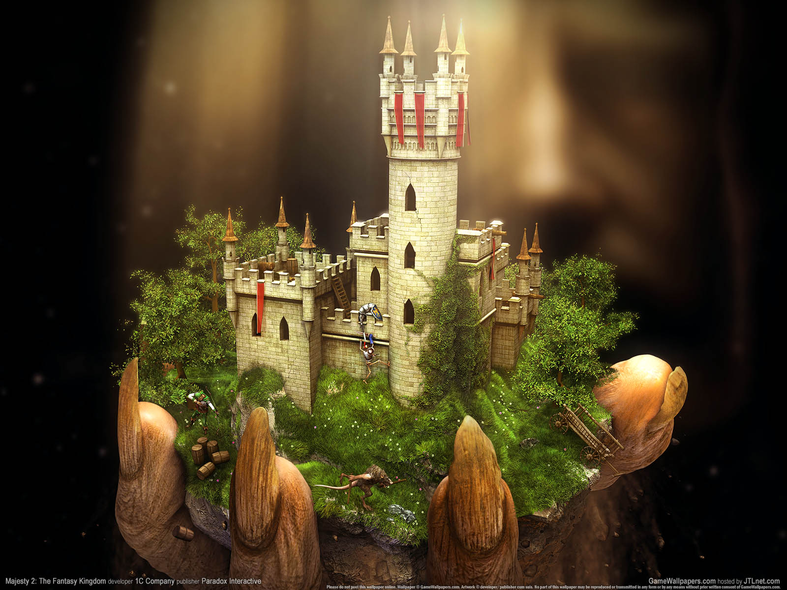 Majesty 2: The Fantasy Kingdom Sim Hintergrundbild 02 1600x1200