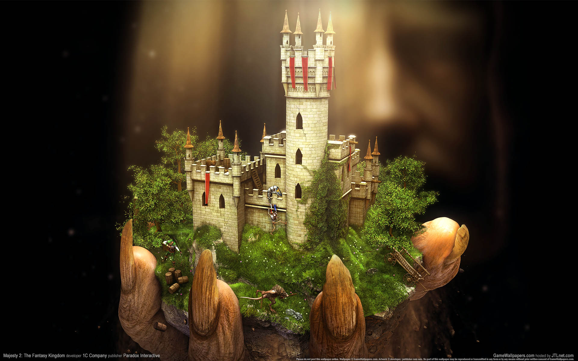 Majesty 2: The Fantasy Kingdom Sim wallpaper 02 1920x1200