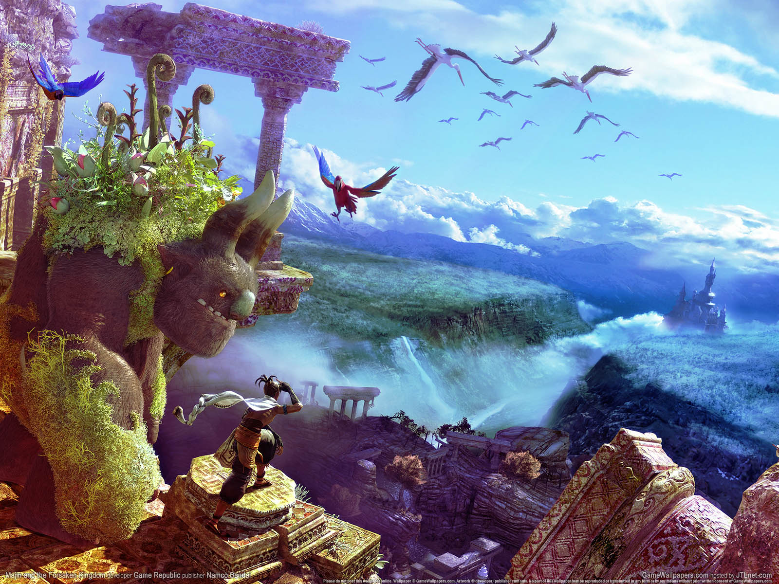 Majin and the Forsaken Kingdom achtergrond 03 1600x1200
