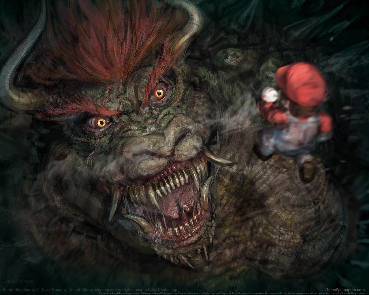 Mario fan art wallpaper 01 1280x1024