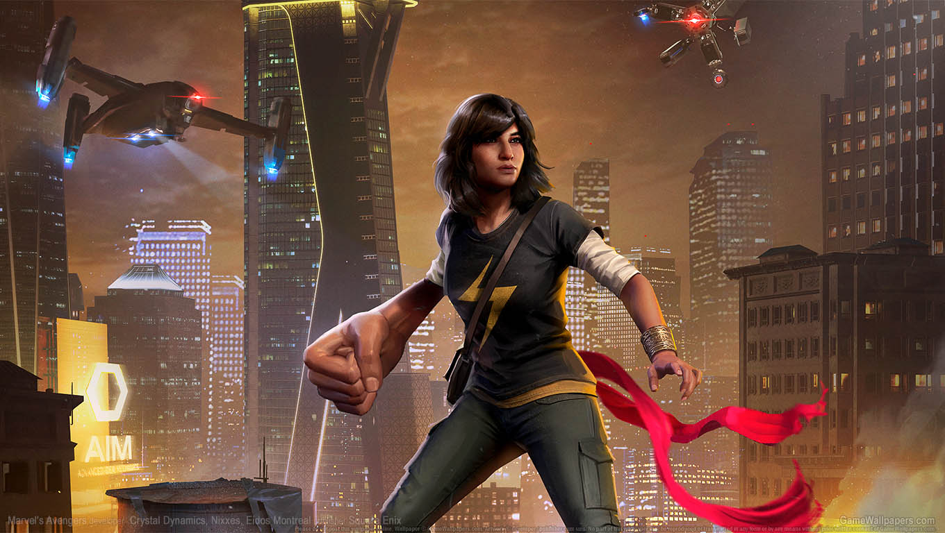 Marvel's Avengers wallpaper 01 1360x768
