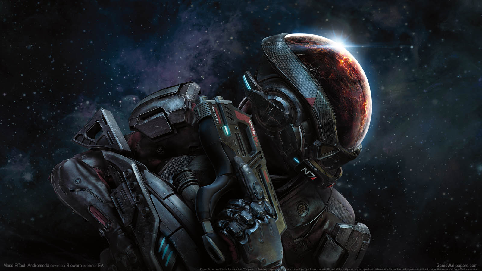 Mass Effect: Andromeda fond d'cran 01 1600x900