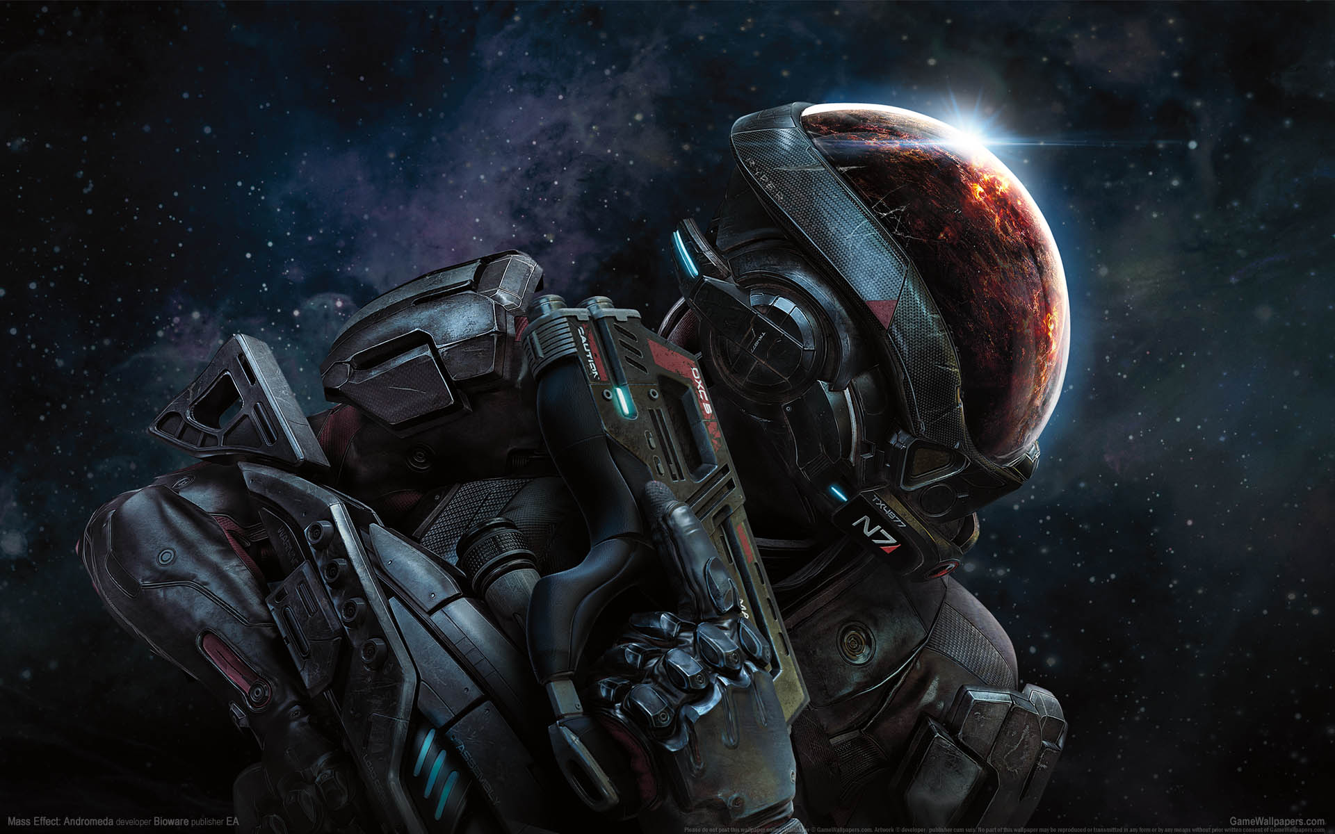 Mass Effect: Andromeda achtergrond 01 1920x1200