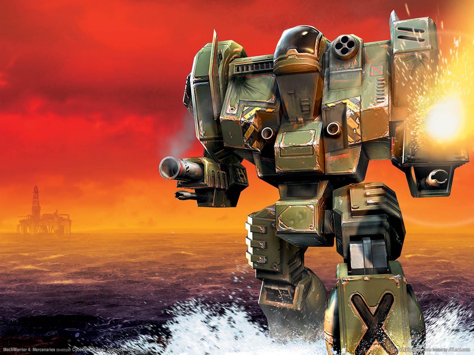 MechWarrior 4: Mercenaries Hintergrundbild 01 1600x1200