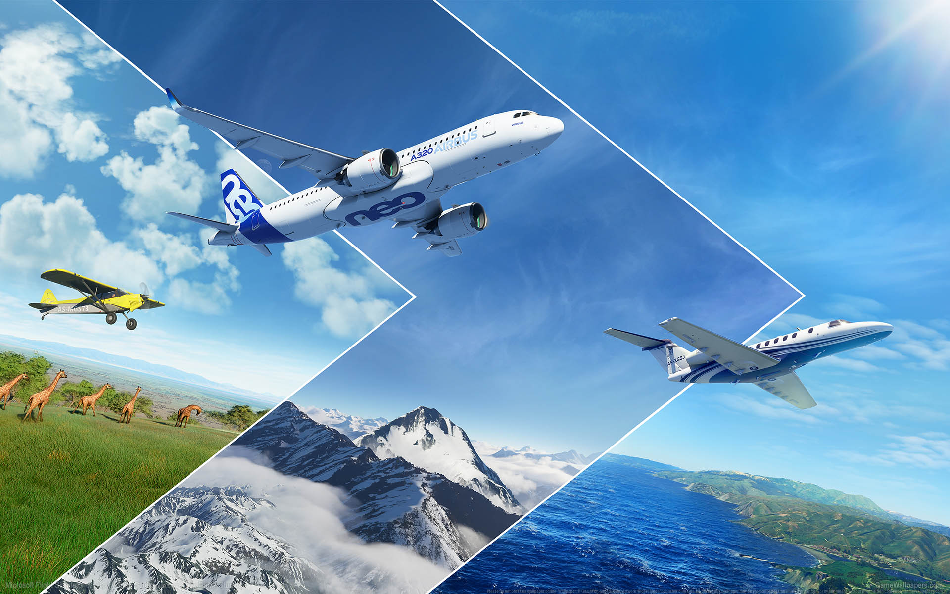 Microsoft Flight Simulator achtergrond 01 1920x1200