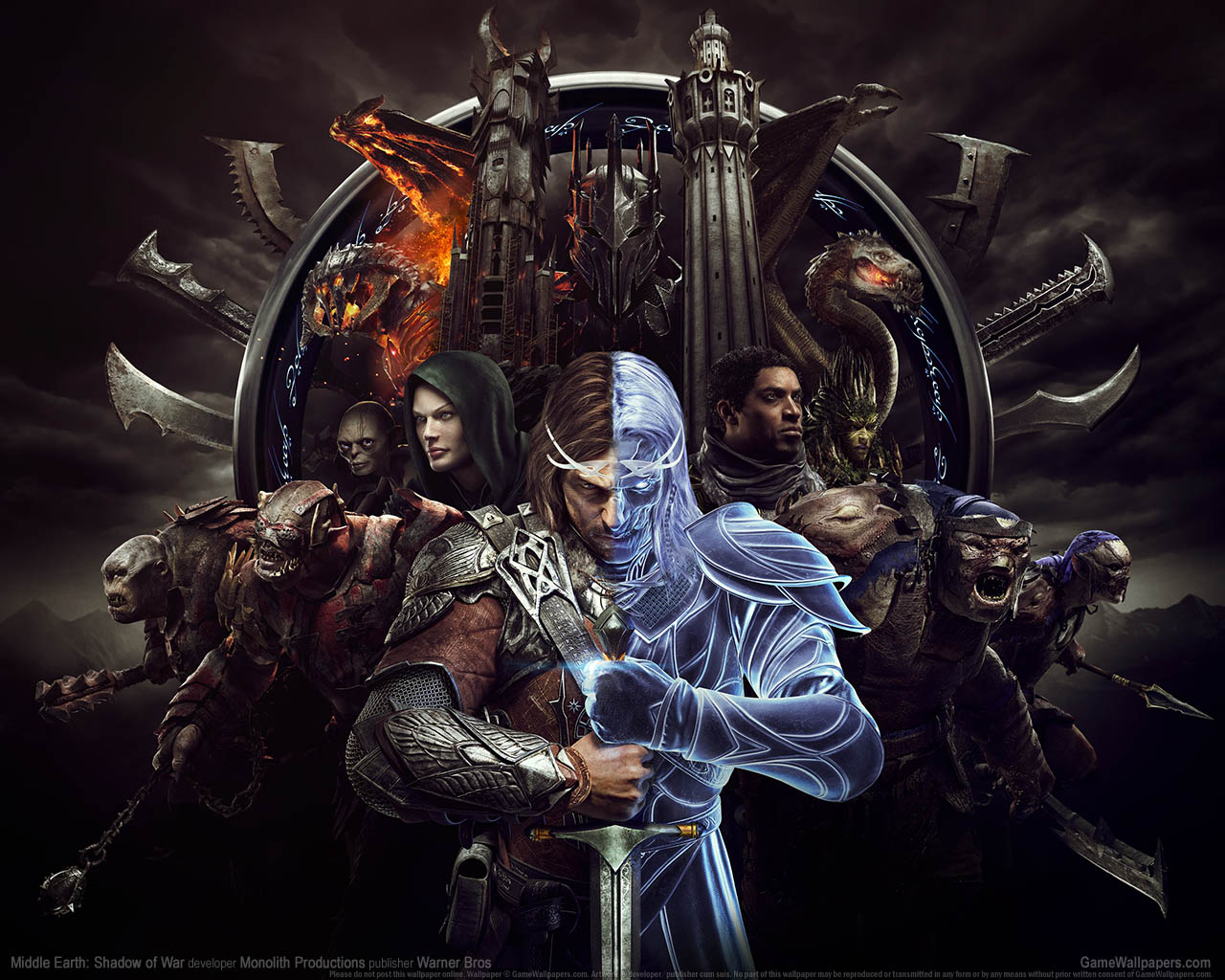 Middle Earth: Shadow of War fond d'cran 02 1280x1024