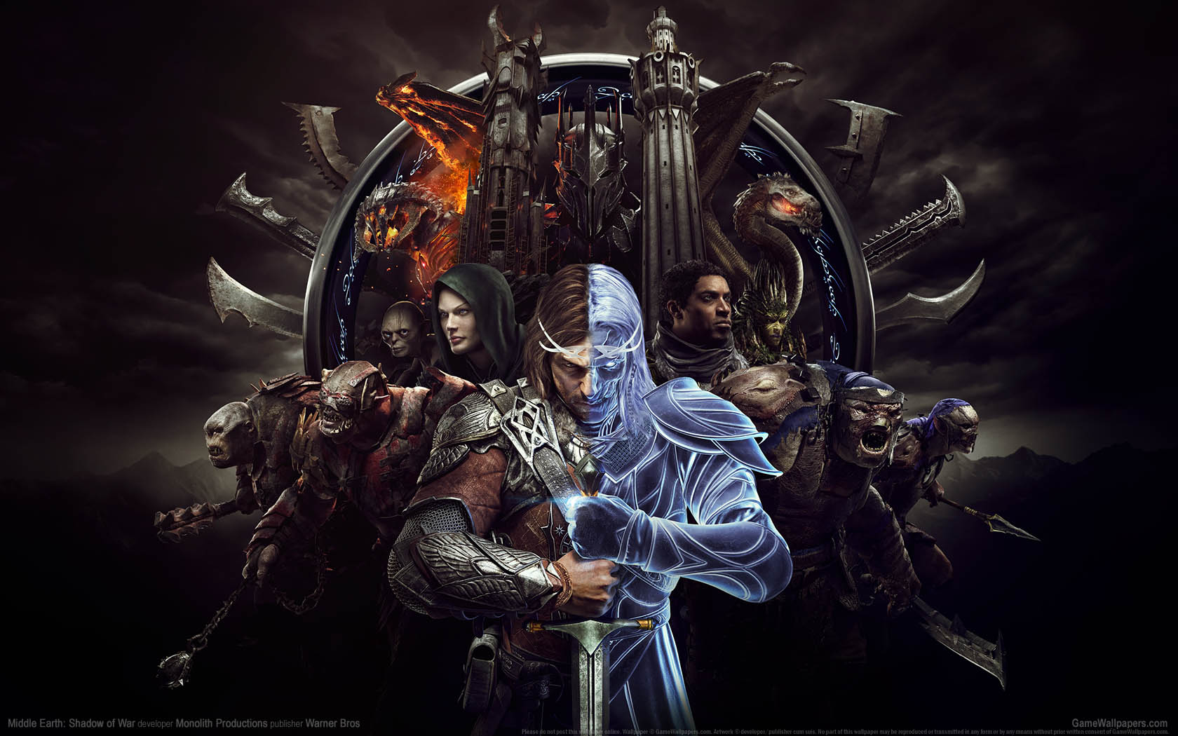 Middle Earth: Shadow of War wallpaper 02 1680x1050
