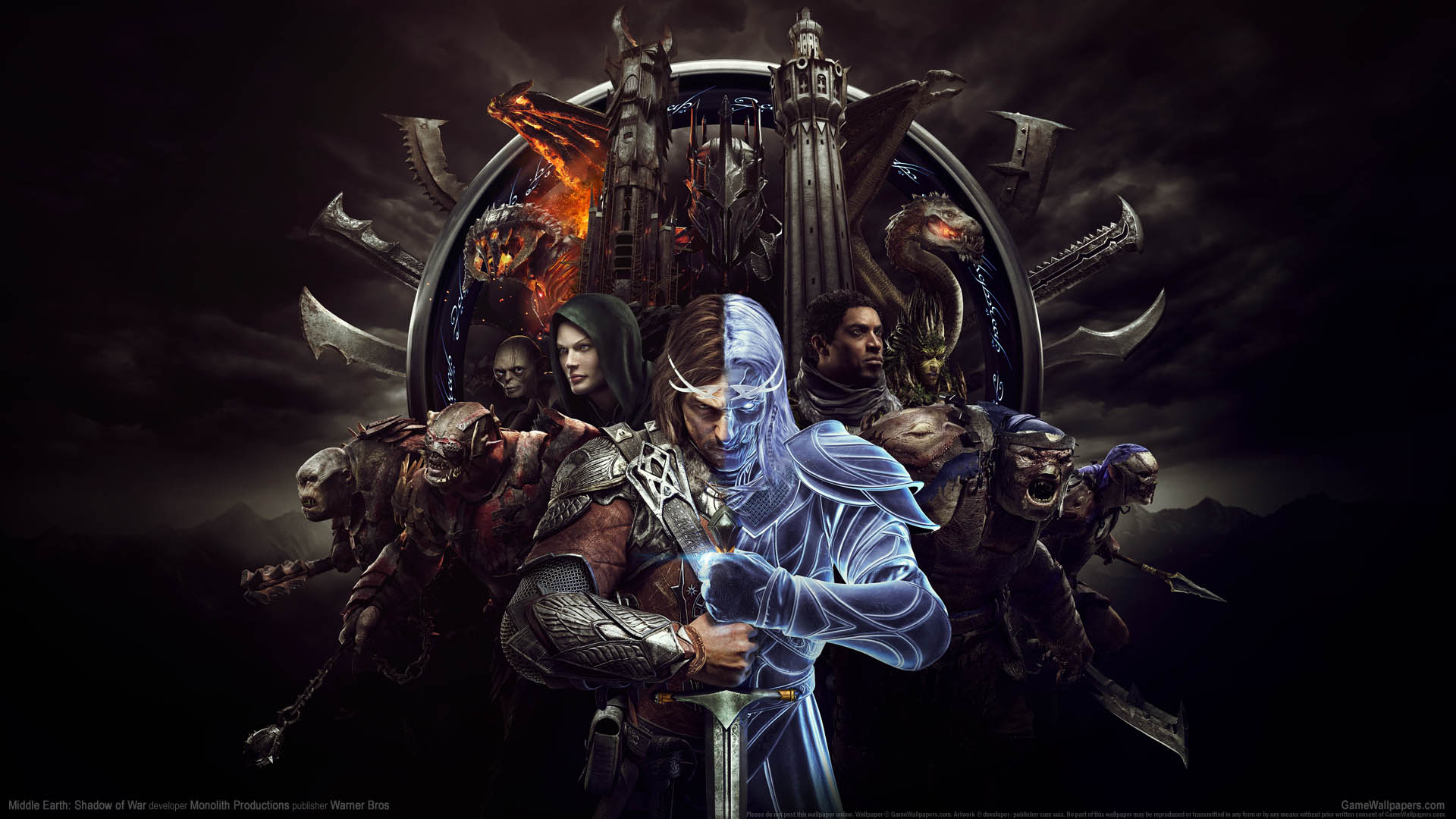 Middle Earth: Shadow of War fond d'cran 02 1920x1080