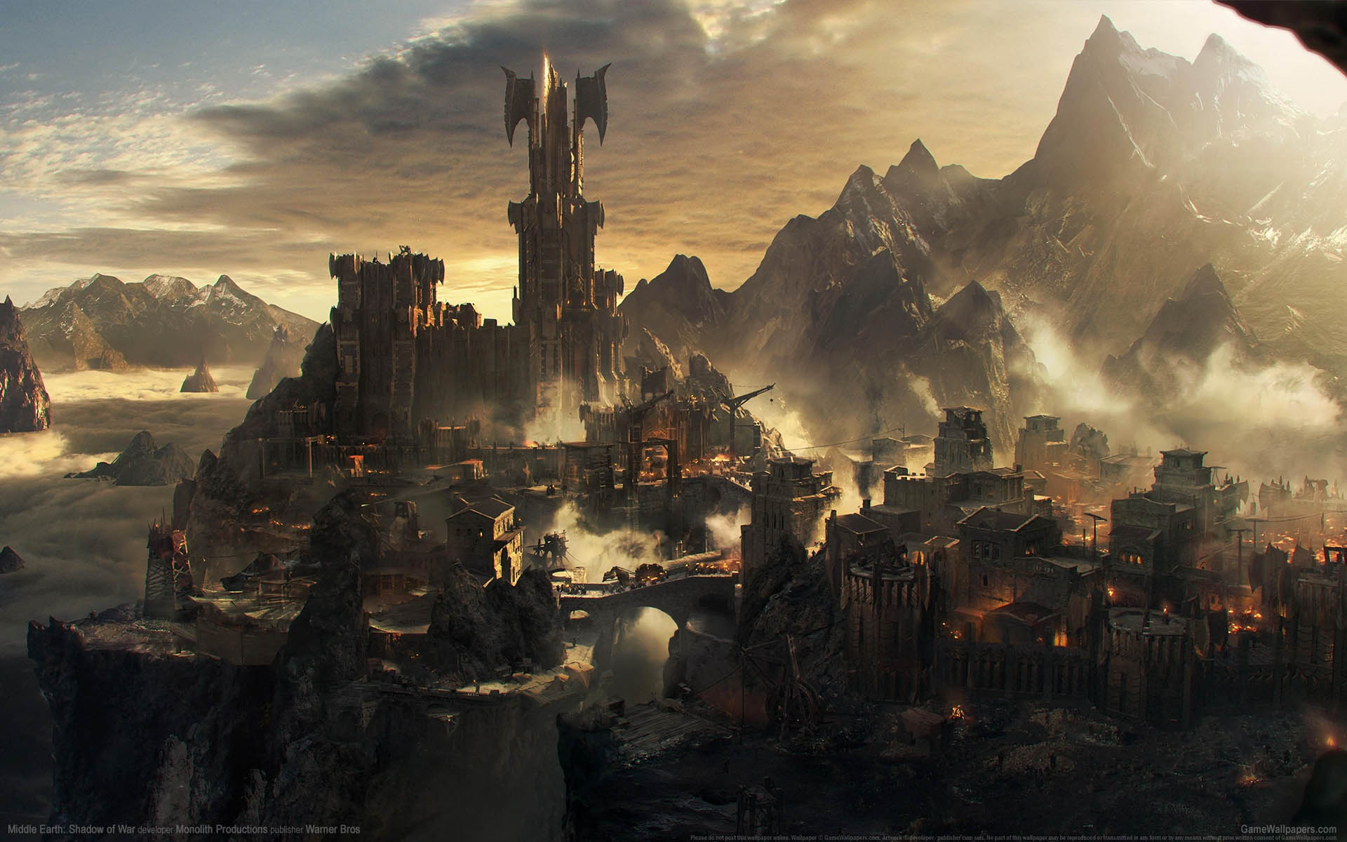 Middle Earth: Shadow of War fond d'cran 07 1920x1200