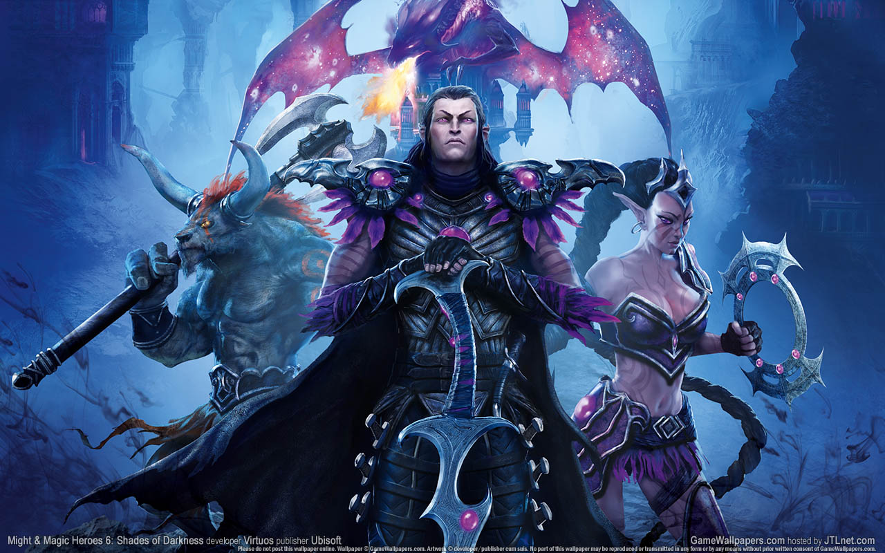 Might & Magic Heroes 6: Shades of Darkness achtergrond 01 1280x800