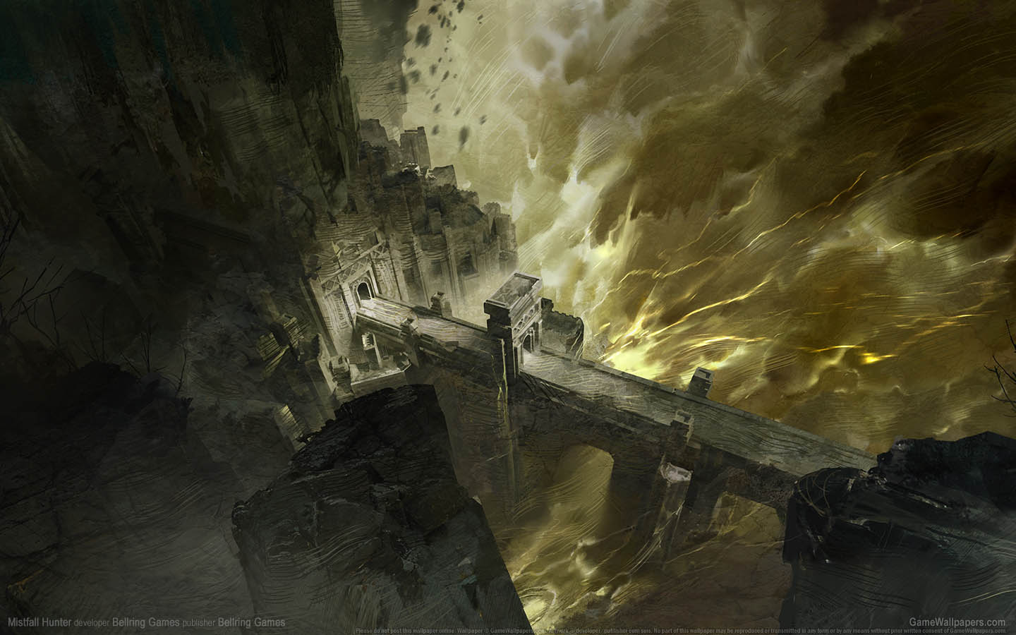 Mistfall Hunter Hintergrundbild 01 1440x900