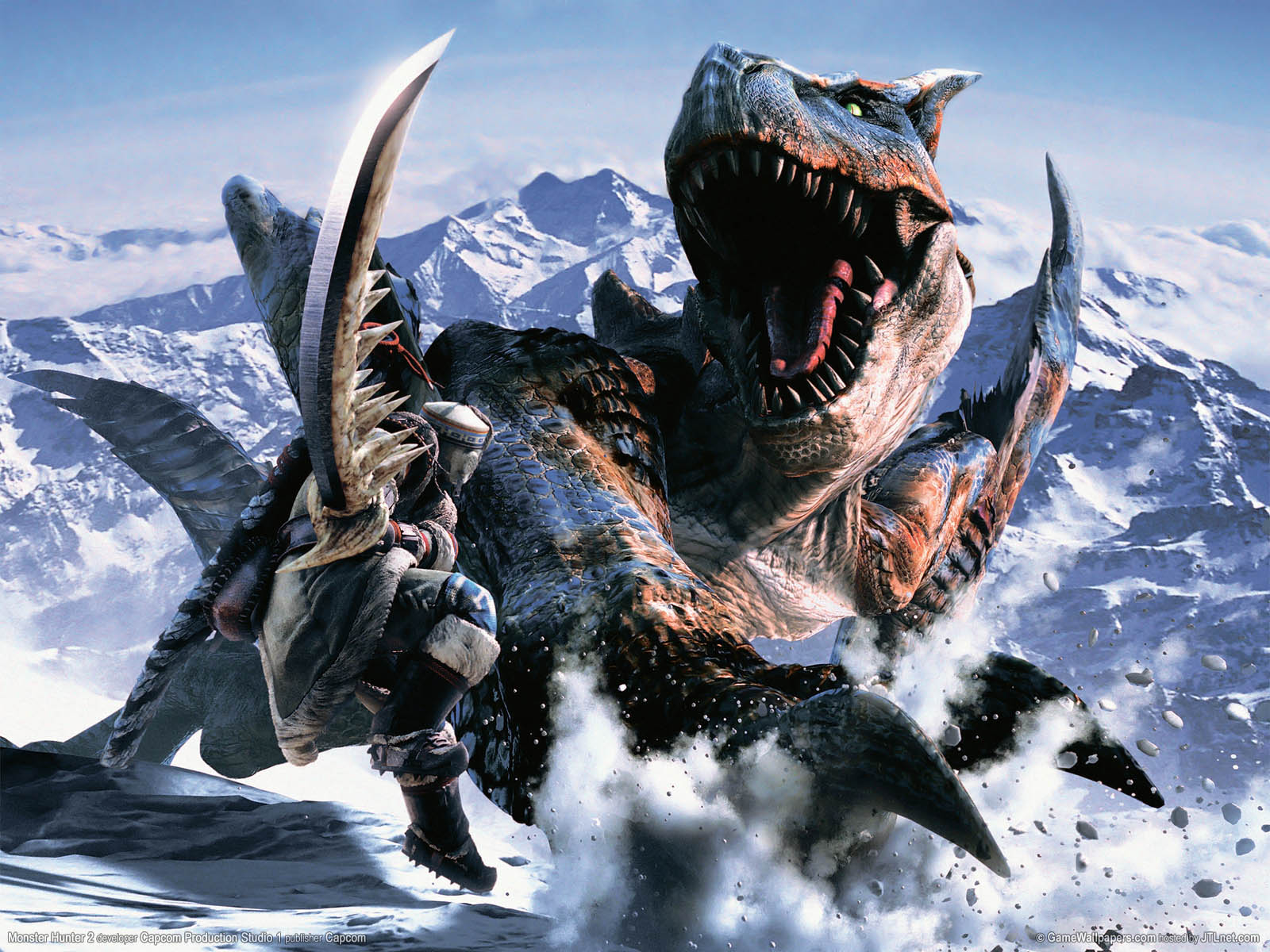 Monster Hunter 2 wallpaper 01 1600x1200