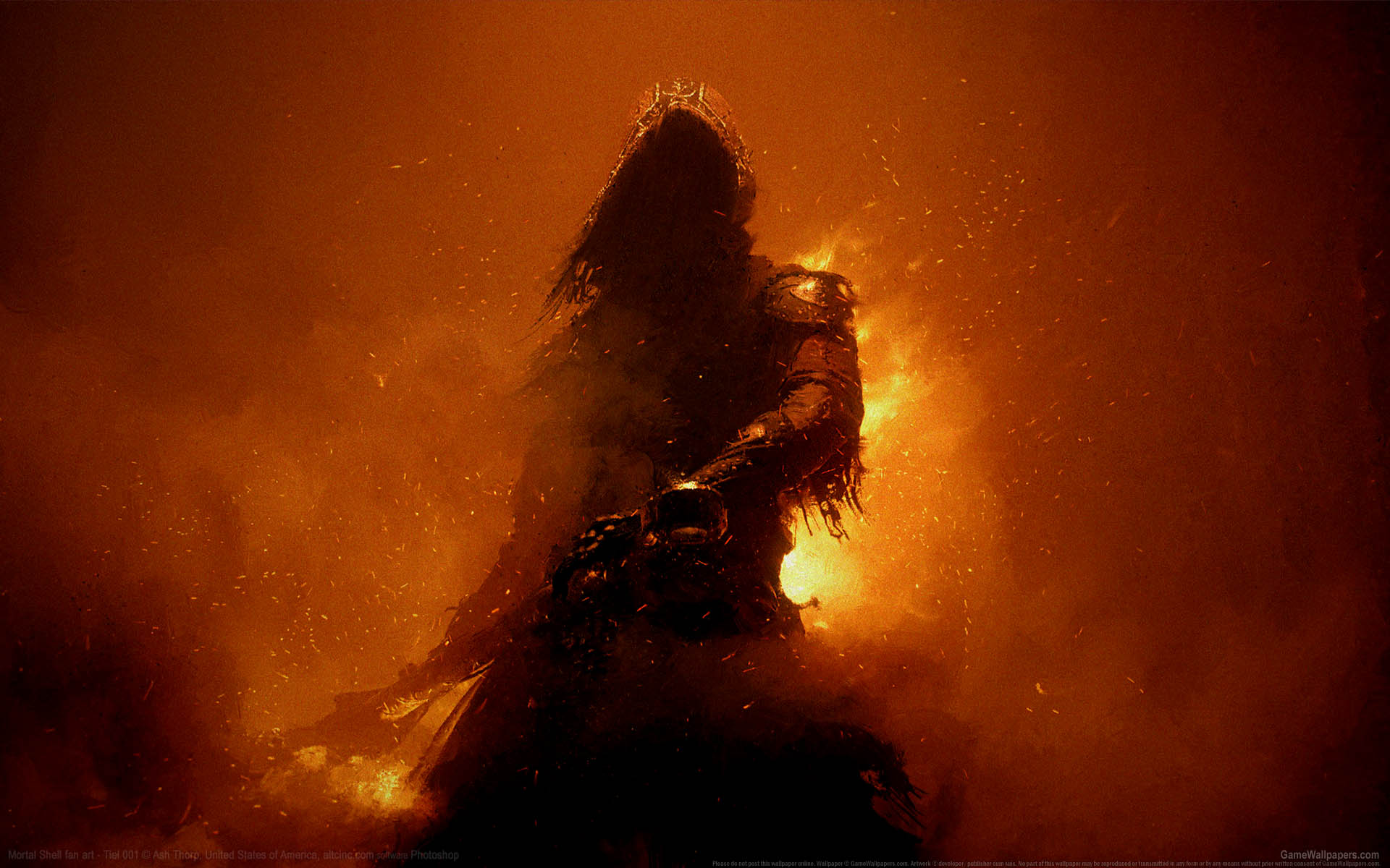 Mortal Shell fan art Hintergrundbild 02 1920x1200