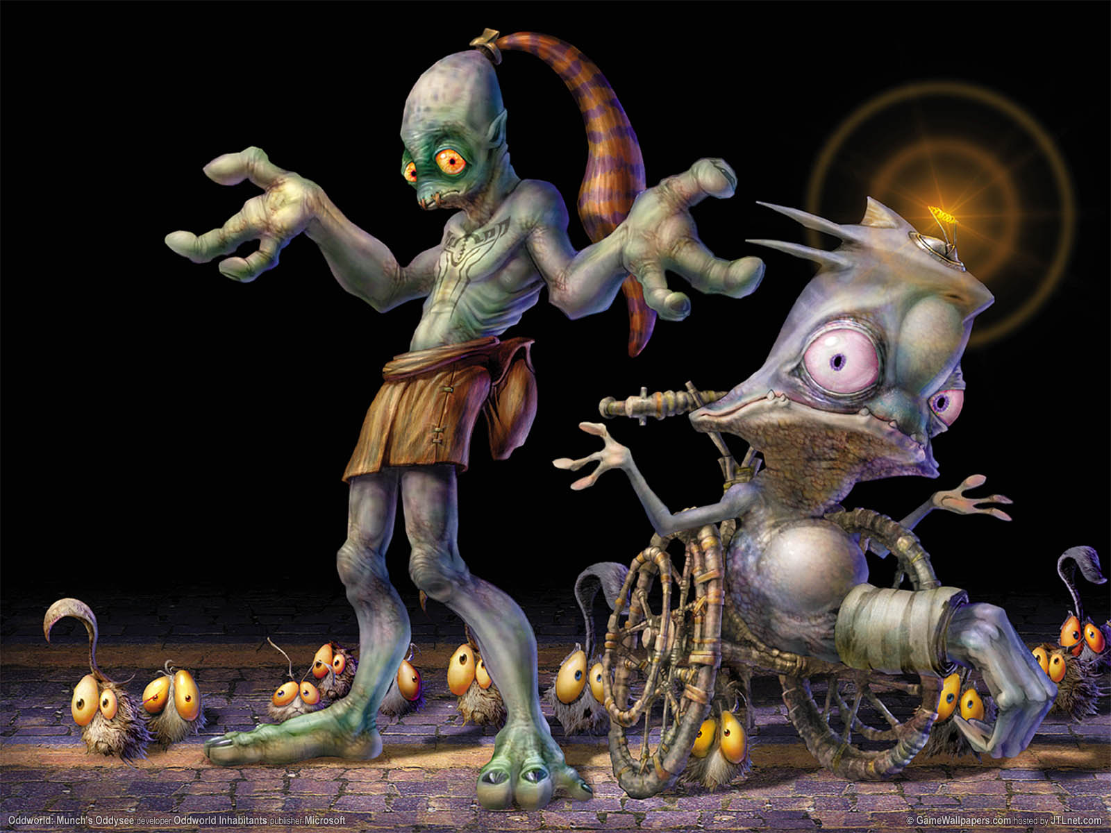 Munch's Oddysee wallpaper 05 1600x1200