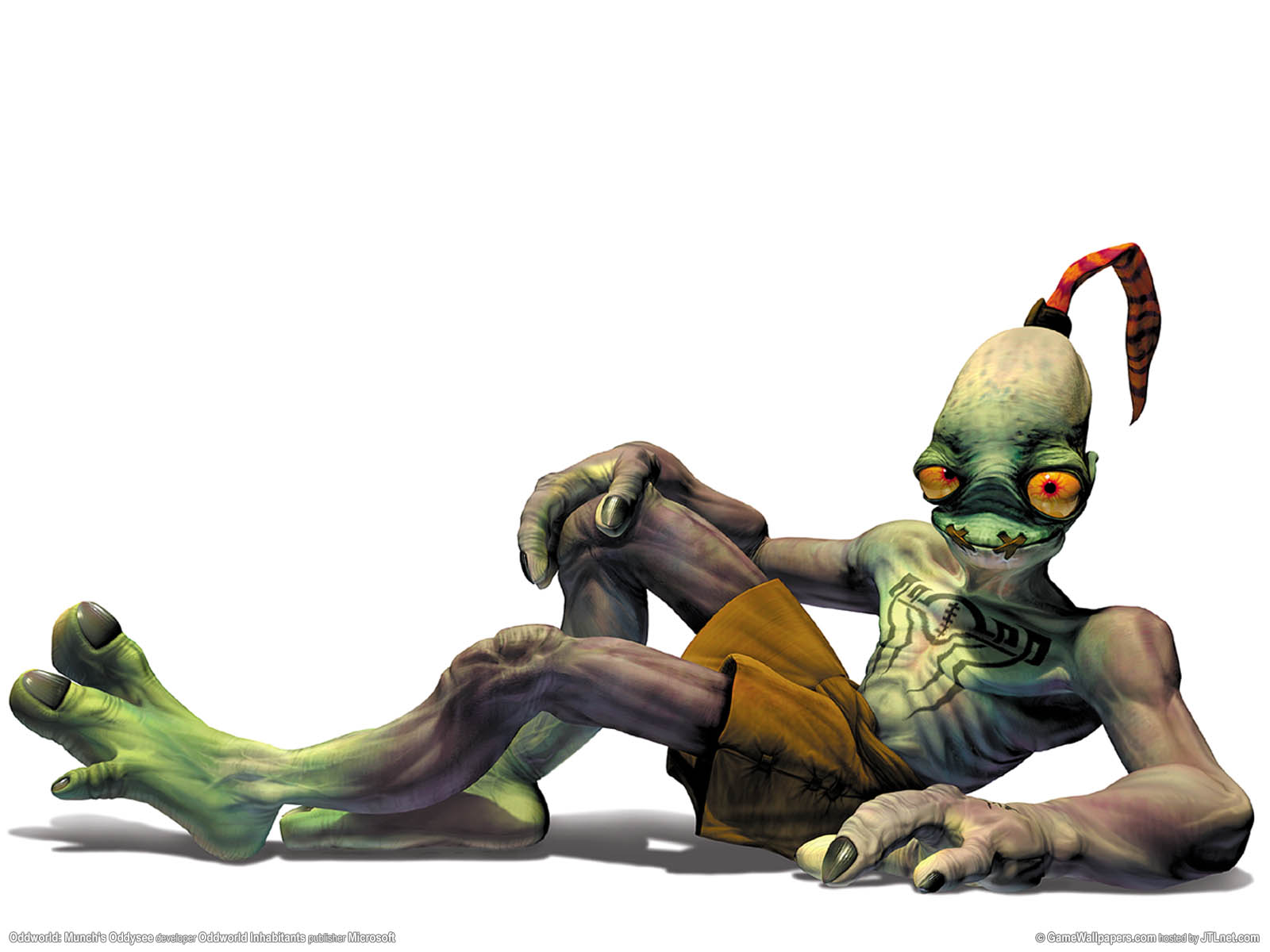 Munch's Oddysee wallpaper 08 1600x1200