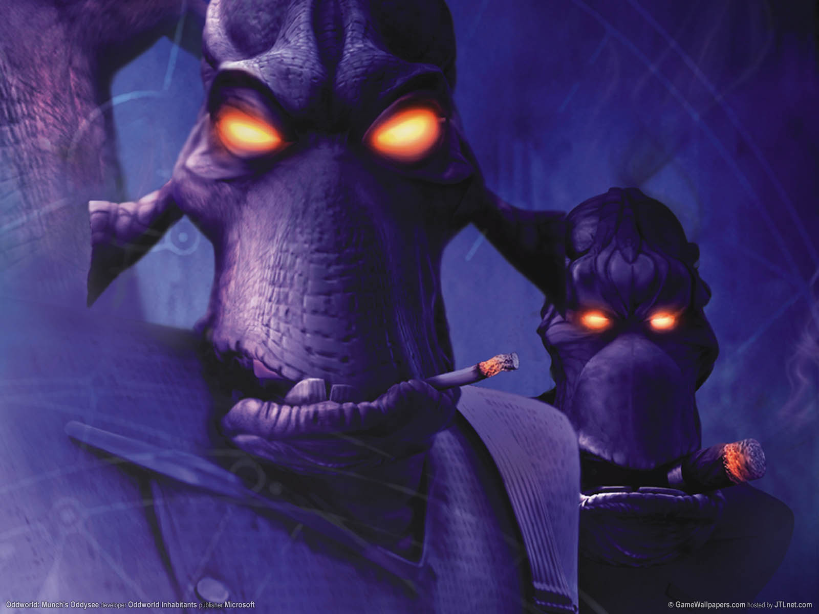 Munch's Oddysee wallpaper 11 1600x1200